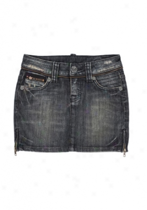 Pratt's Guzzi Mini Denim Skirt Wbt-18800124