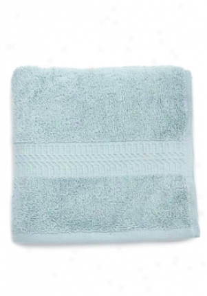 Presidential Suite Aqua Bamboo/cotton Skill Towel Ba-10158hab26-aqua