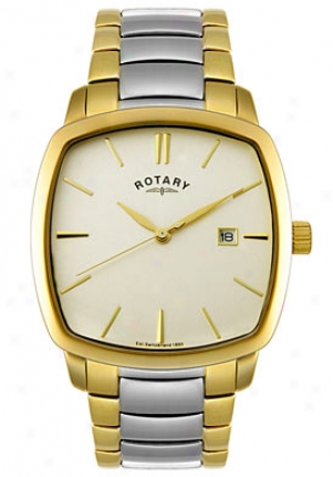 Rotary Men's Two Tone Stainless Steel Gb02522/03