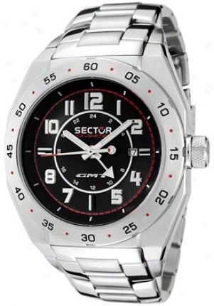 Sector Men's Race Gmt Dismal Dial Stainless Steel R3253660025