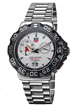 Tag Heuer Formula One Chronograph Men's Stainless Steel Soft and clear  Dial Wah111b-ba0850