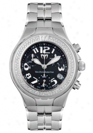 Technomarine Men's Technoddiamond Diamond Chronograph Dt02m