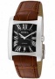 Ebel Men's Brssilia Black Textured Dial Brown Leather 9120m41/5235134