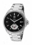 Tag Heuer Men's Stately Carrera Automatic Black Dial Stainless Steel Wav511a.ba0900