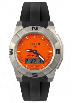 Tissot Men's T-touch Trek Multi-function Black Rubber T0015204728100