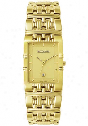 Wittnauer Men's Laureate Goldtone 11b06