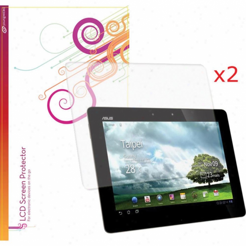 2-pack Anti-glare Screen Protector For Asus Eee Pad Transformer Prime Tf201