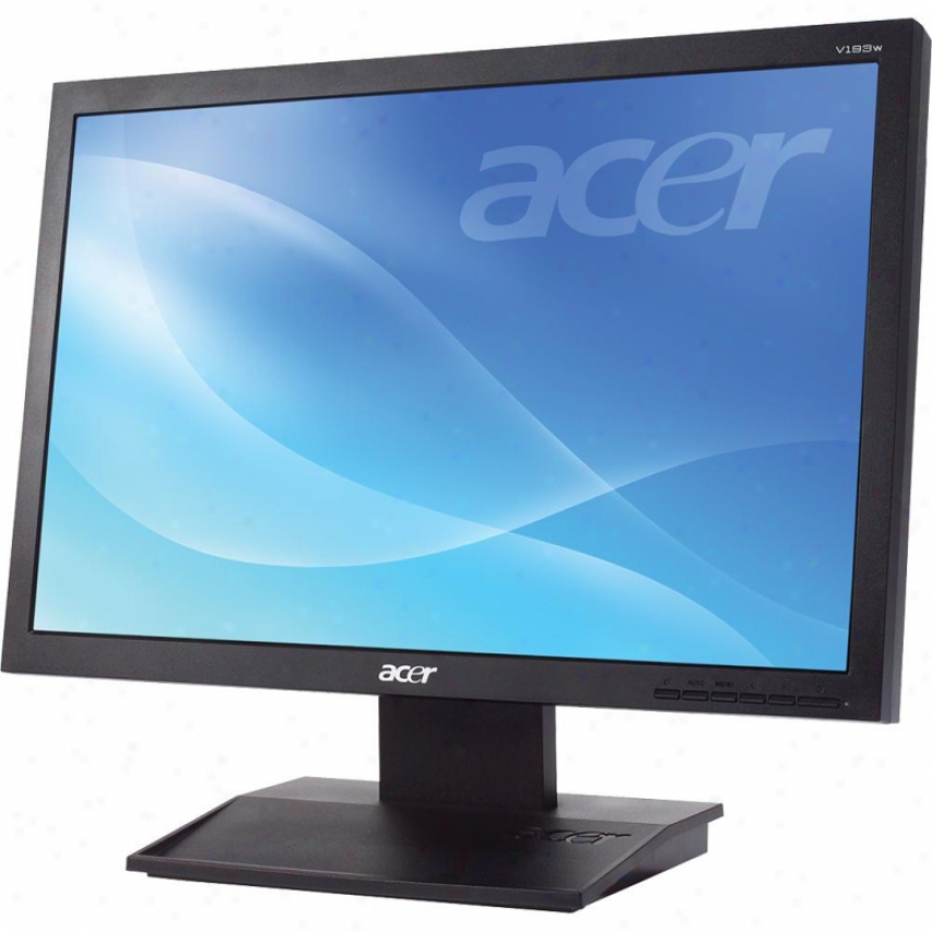 Acer Computer 19" 1440x900 Lcd Epeat Black