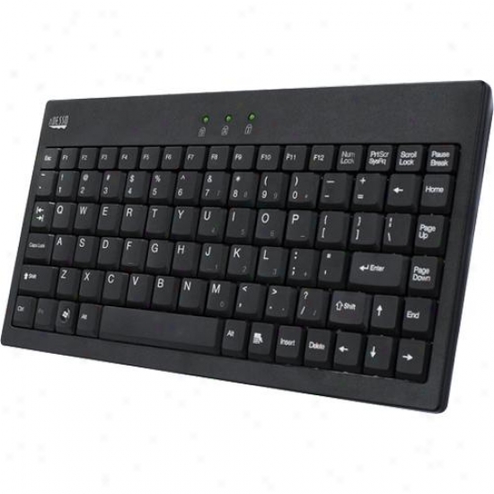 Adeeso Akb-110b Easytouch Mini Keyboard - Black