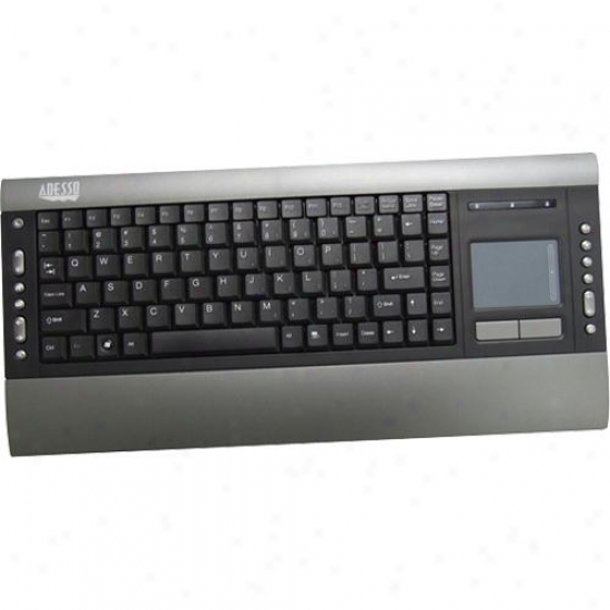 Adesso Akb-420ub Slimtouch Pro Usb Keyboard With Built-in Touchpad