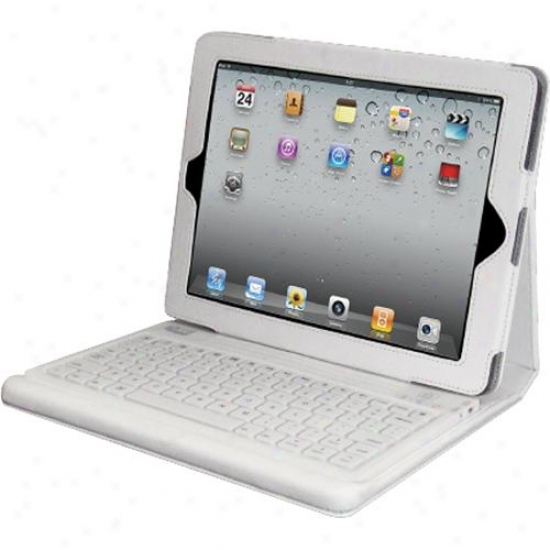 Adesso Compagno 2 Bluetooth Keyboard With Carryiny Case Because Ipad 2 - Happy