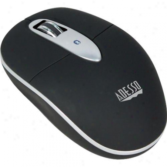 Adesso Imouse S100 Bluetooth Mini Optical Scroll Mouse - Black