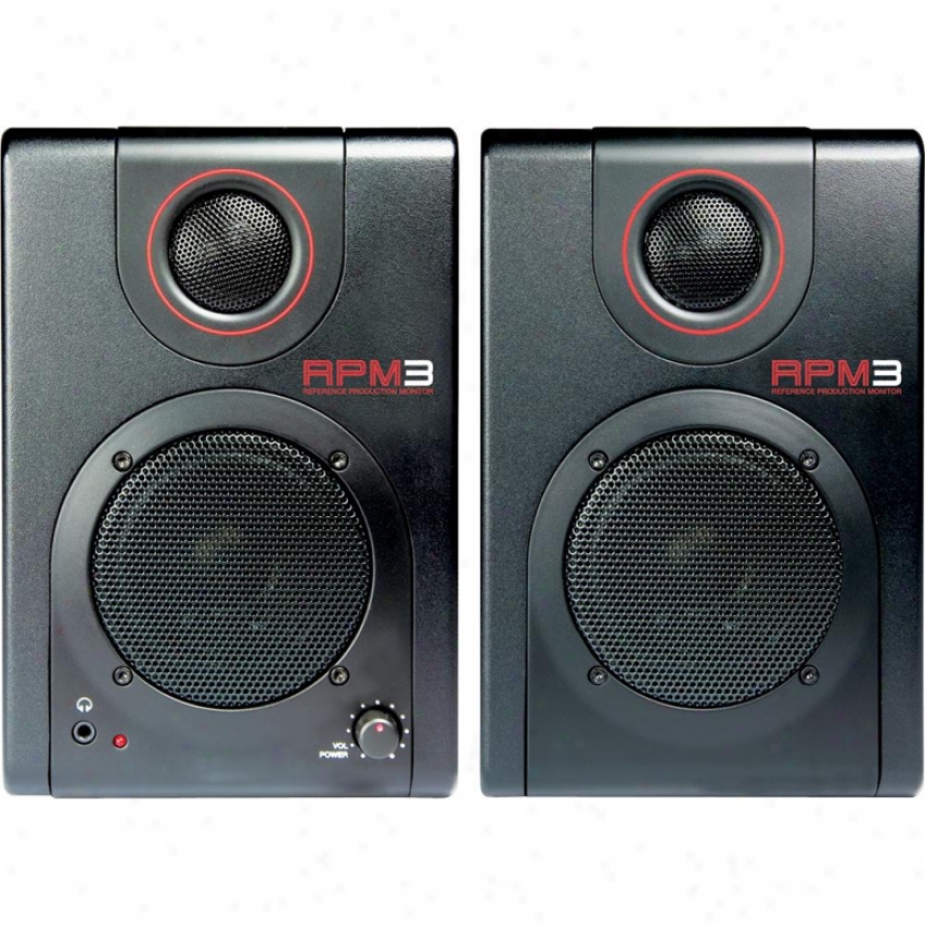 Akai Production Monitors With Usb Audio Interface Rpm3