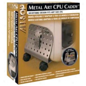 Allso 27761 Metal Art Cpu Caddy