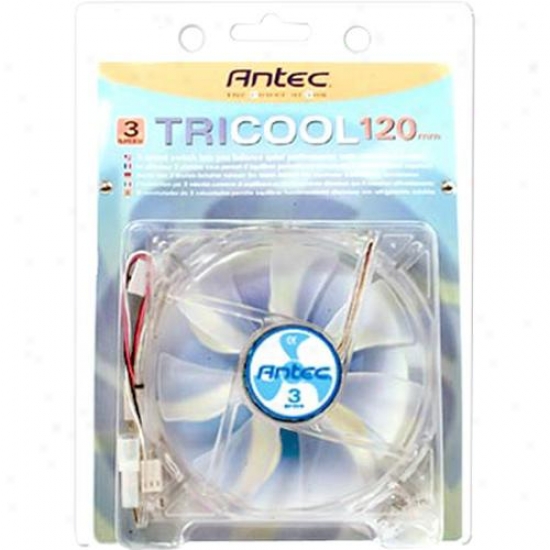 Antec 751200 Tri-cool 120mm, 3 Speed Cluu Fan