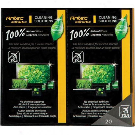 Antec Natural Wipes 20-pcak