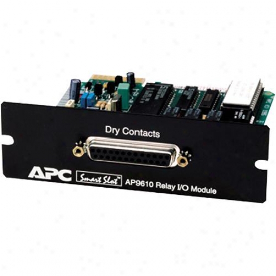 Apc Relay I/o Smartslot Card