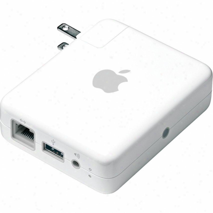Apple Mb321ll/a Airport Express Base Station With 802.11n And Airtunes