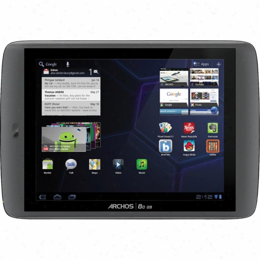 Archos 80 G9 Turbo 16gb 8" Multitouch Screen Android Tablet