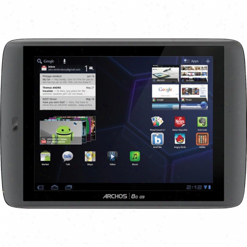 Archos 80 G9 Turbo 8gb 8" Capacitive Multitouch Screen Android Tablet