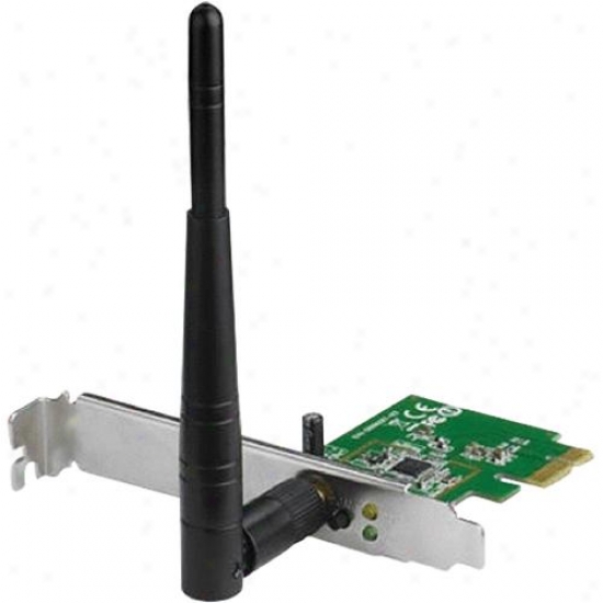 Asus 150mbps 802.11b/g/n Wireless Pci-e Adapter - Pce-n10