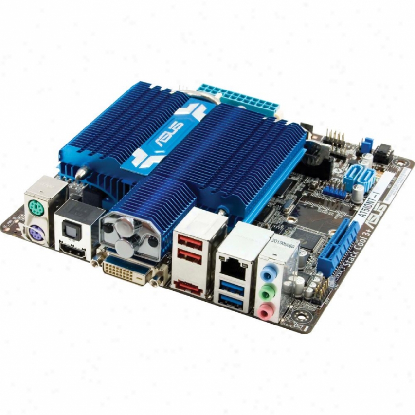 Asus At5iont-i Intel Atom D525 Bga559 Intel Mini Itx Motherboard