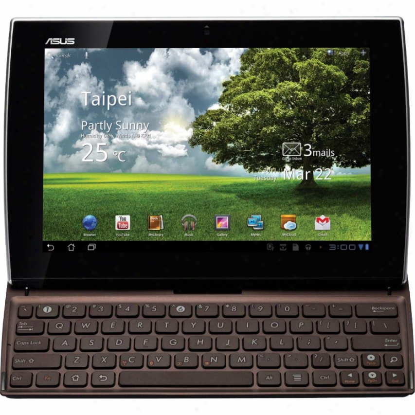 Asus Open Box Eee Pad Slider Sl101 10.1" Android Tablet - Sl101-b1-br - Mocha