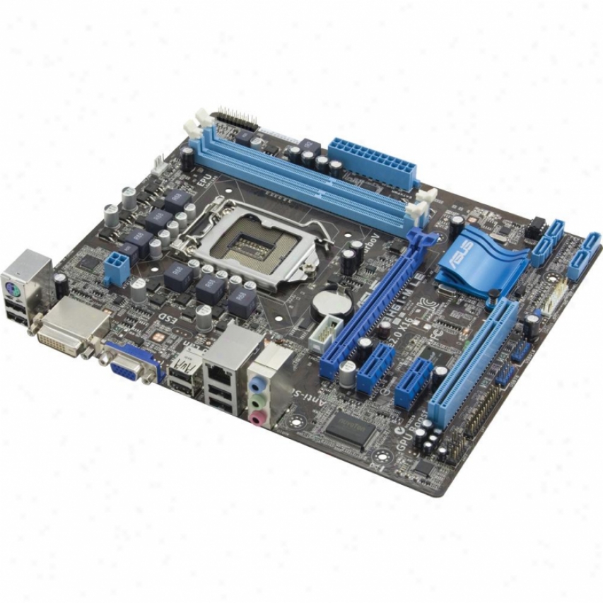 Asus P8h61-m Le/csm (rev. 3) Lga 1155 Intel H61 Micro Atx Desktop Motherboard