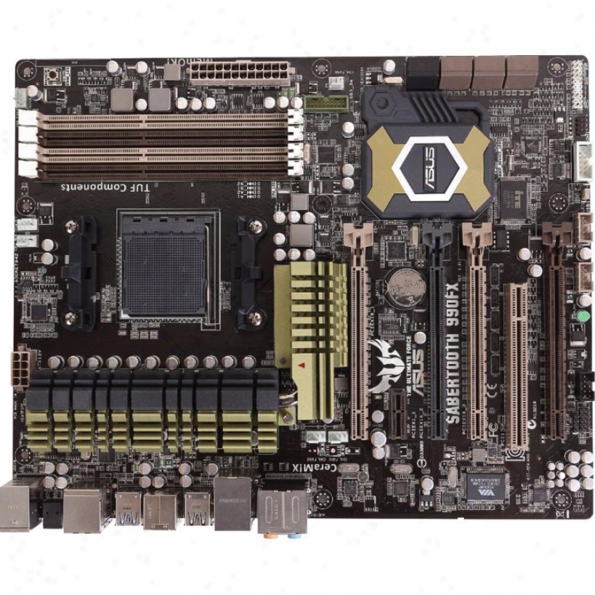 Asus Sabertooth 990fx Amd 990fx Am3+ Atx Intel Motherboard