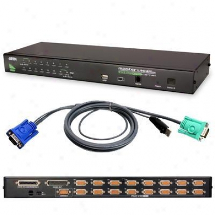 Aten Corp 16-port Kvmp Switch Kut