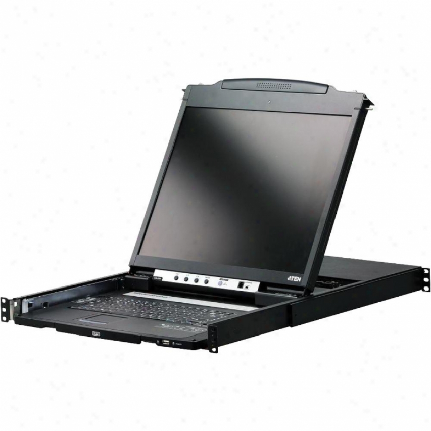 Aten Corp 17" Lcd Console/ 16-port Kvm