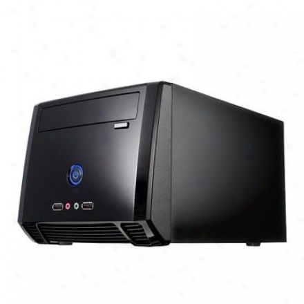 Athenatech Mini Itx Tower Glossy Black