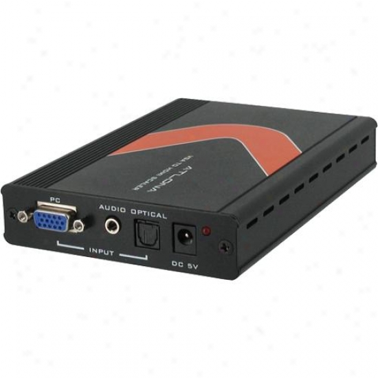 Atlona At-hd500 Pc/laptop To Hdmi Converter With Built-in Scaler