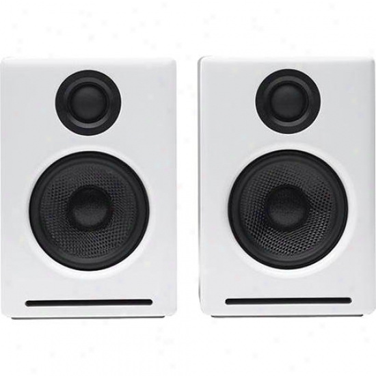 Audioengine A2w Powered Multimedia Discourser System - White Finish