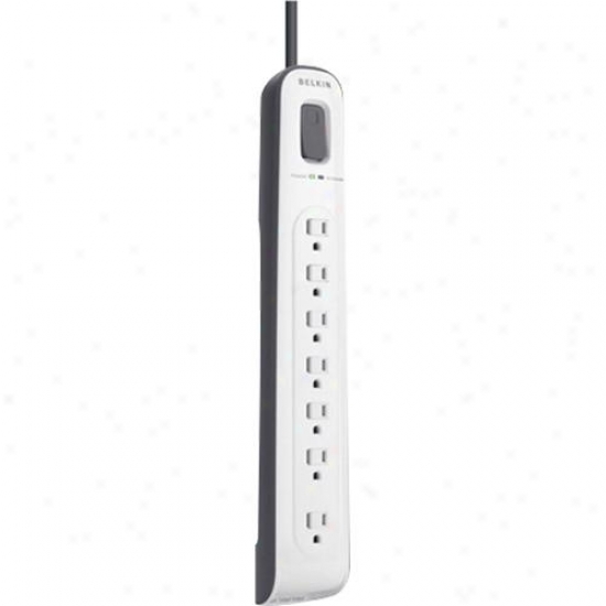 Belkin 7-outlet Surge Protector W/ 12-foot Power Cord W/ Telephone Protection