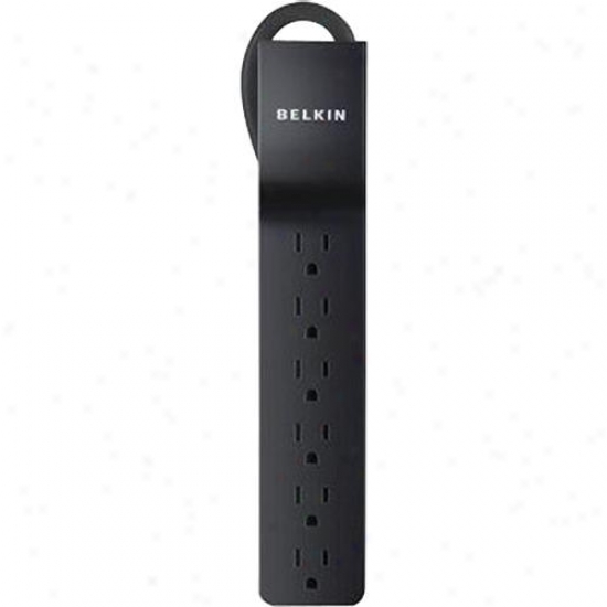 Belkin Be1060014bdp 6 Outlet Surge Protector - Black