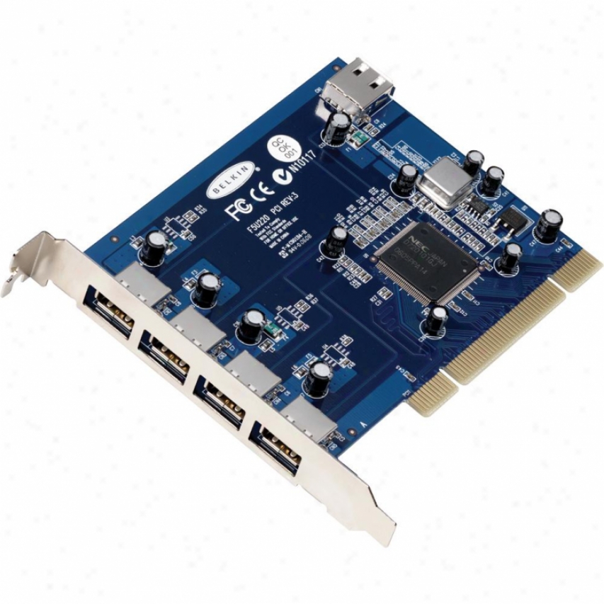 Belkin Usb 2.0 5-pot Pci Card