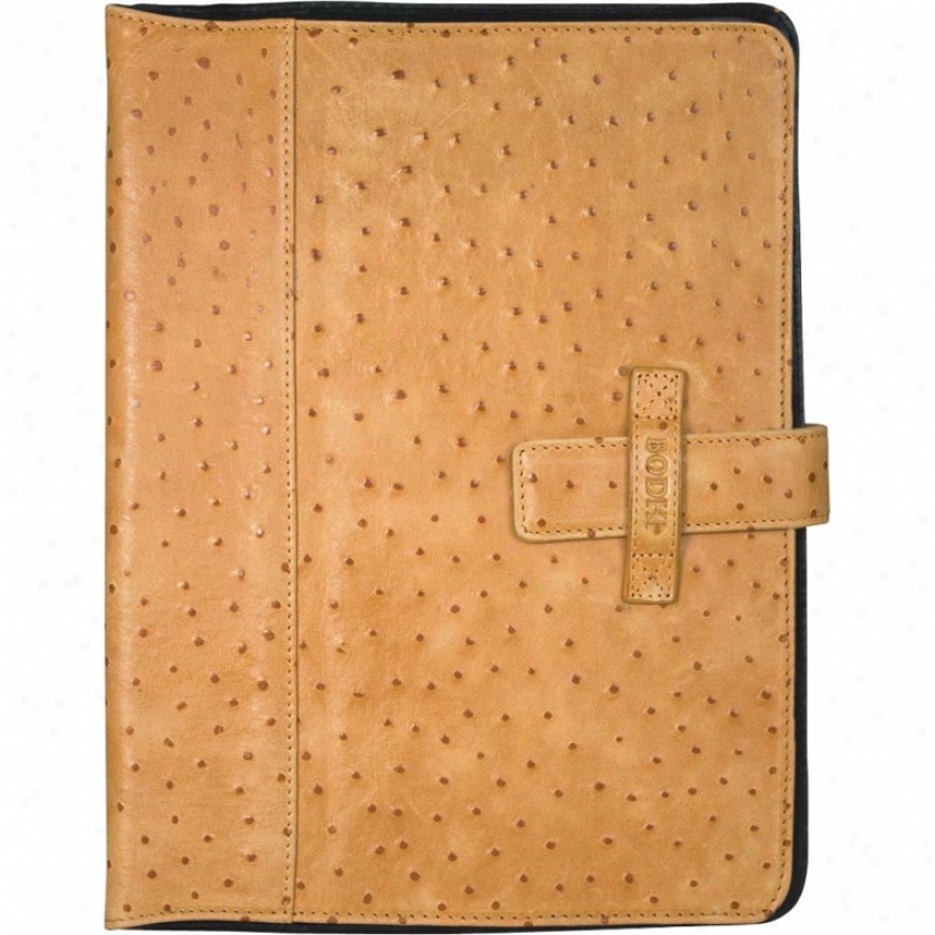 Bodhi Tech B2809970 Ipad Tab Easel Tablet Case -embossed Ostrich/popsicle Orange