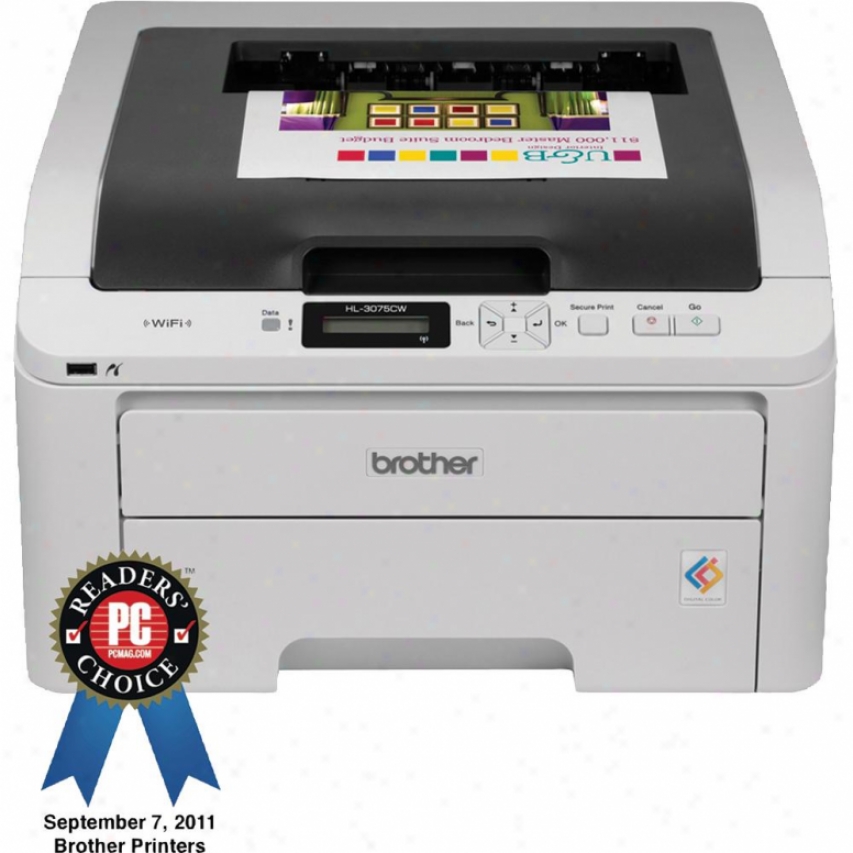 Brother Hl-3075cw Wireless Color Led-laser Printer