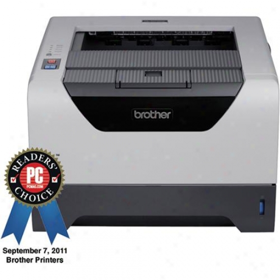 Brother Hl-5370dw Laser Printer Upon Wireless Networking And Duplex