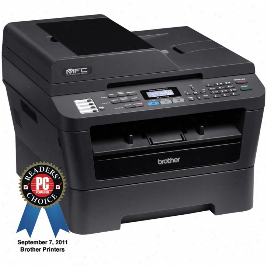 Brother Mfc-7860dw Wirekess All-in-one Laser Printer