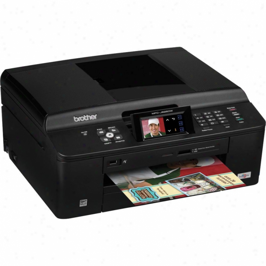 Brother Mfc-j625dw Compact Wir3less Inkjet All-in-one With Touchscreen