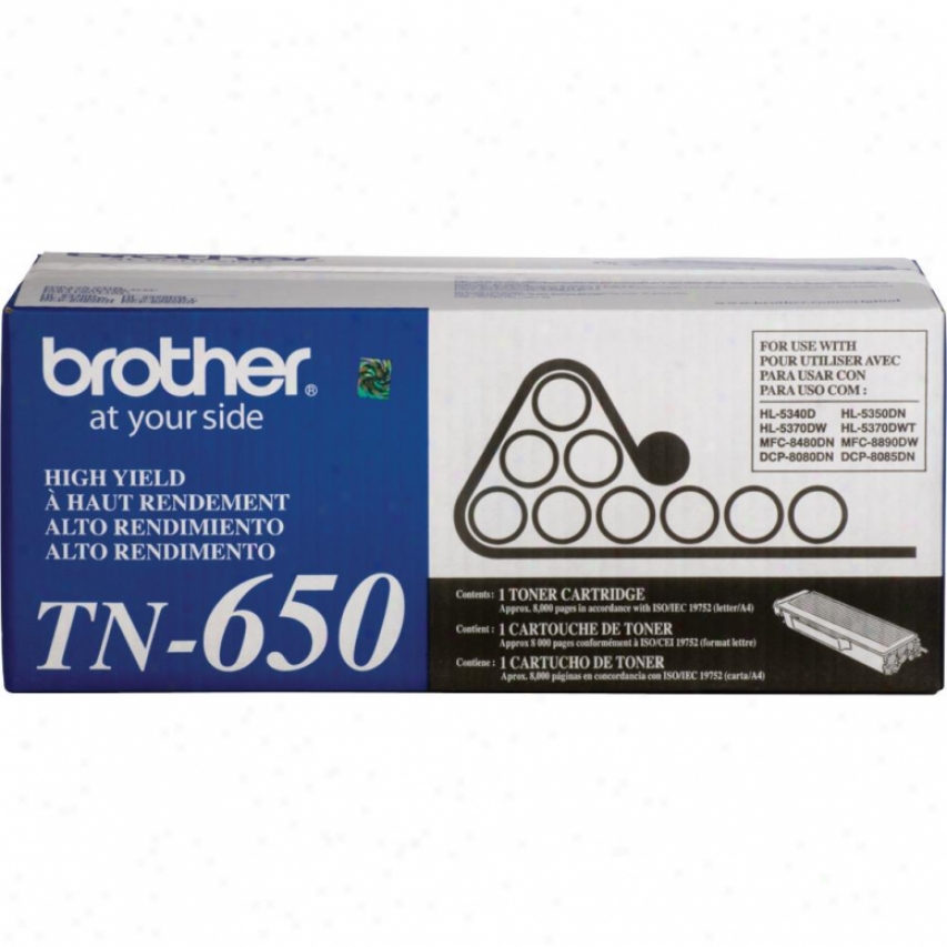 Brother Tn650 High Yield Toner Cartridge