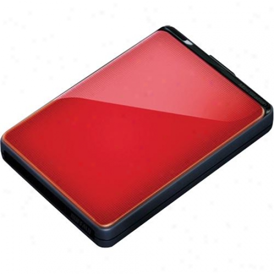 Buffalo Technology Ministation Plus 500gb Hdd Hd-pnt500u3 - Red