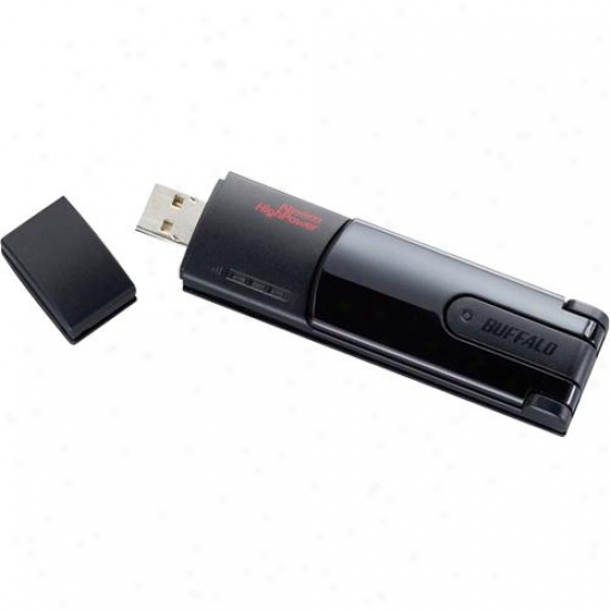 Buffalo Technology Nfiniti Wireless-n High Power Usb 2.0 Adapter - Wli-uc-g300hp