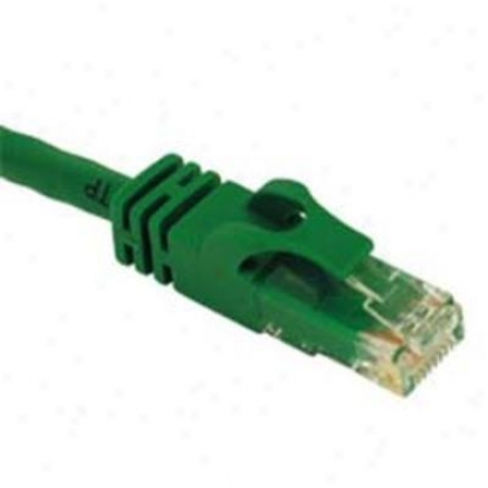 Cables To Go 100' Cat6 Snagless Patch Green