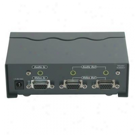 Cables To Go 2-p Splitter/extender W/audio