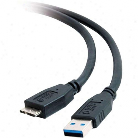 Cables To Go 2m Usb 3.0 A Male To Micro B Male Cable (6.5 Feet) 54177