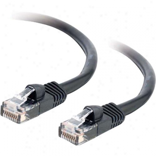 Cables To Go 3-feet Cat5e 350 Mhz Snagless Patch Cable - Black 15180