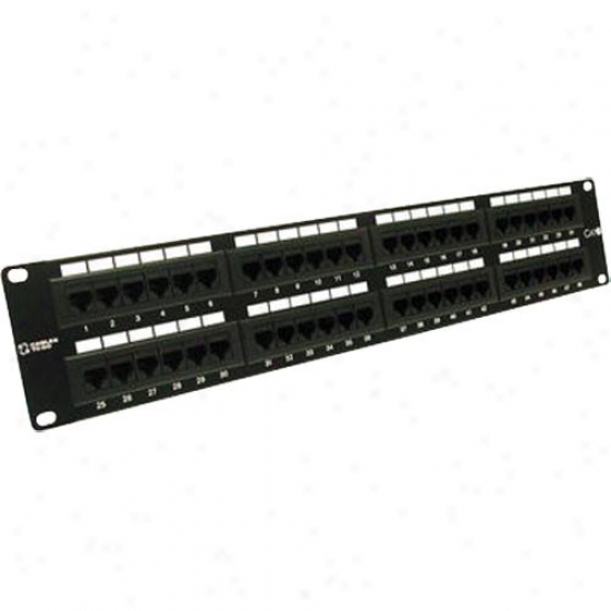 Cables To Go 48-port Cat6 110 Patch Panel